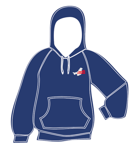 Kinderfeuerwehr Petershagen Kinder Hoodie BCWK681 (Stick)