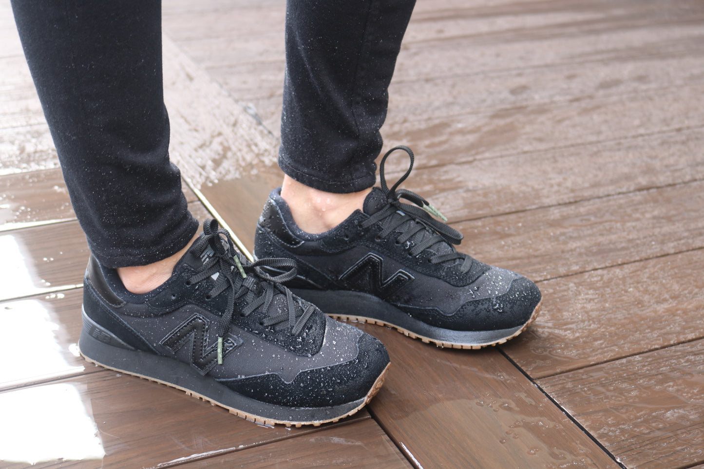 New Balance 515 SR, Berufsschuhe, OB E HRO SRC, schwarz SRC HRO