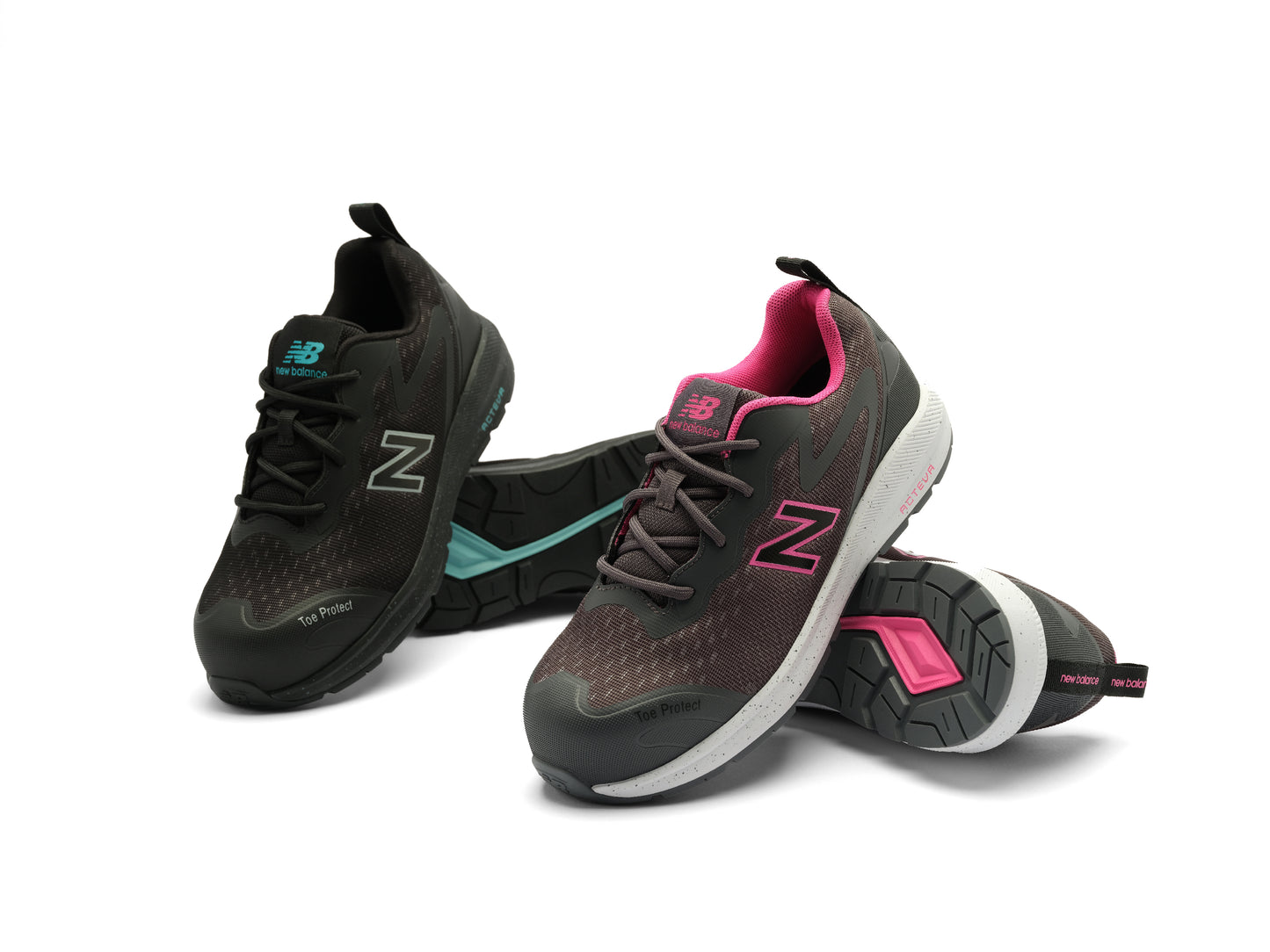 New Balance Logic Womens, Halbschuhe, S1 PL HRO SR FO, schwarz / blau S1P S1 HRO FO