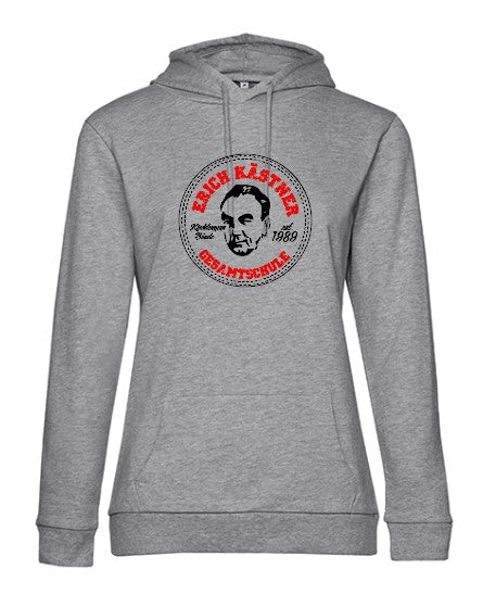 Erich Kästner Damen Hoodie BCWW04W  Sport Grey (Heather) (bedruckt)